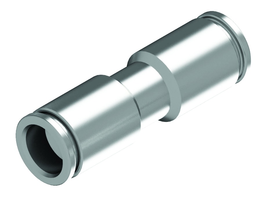 Racor unión conexión tubo Ø8