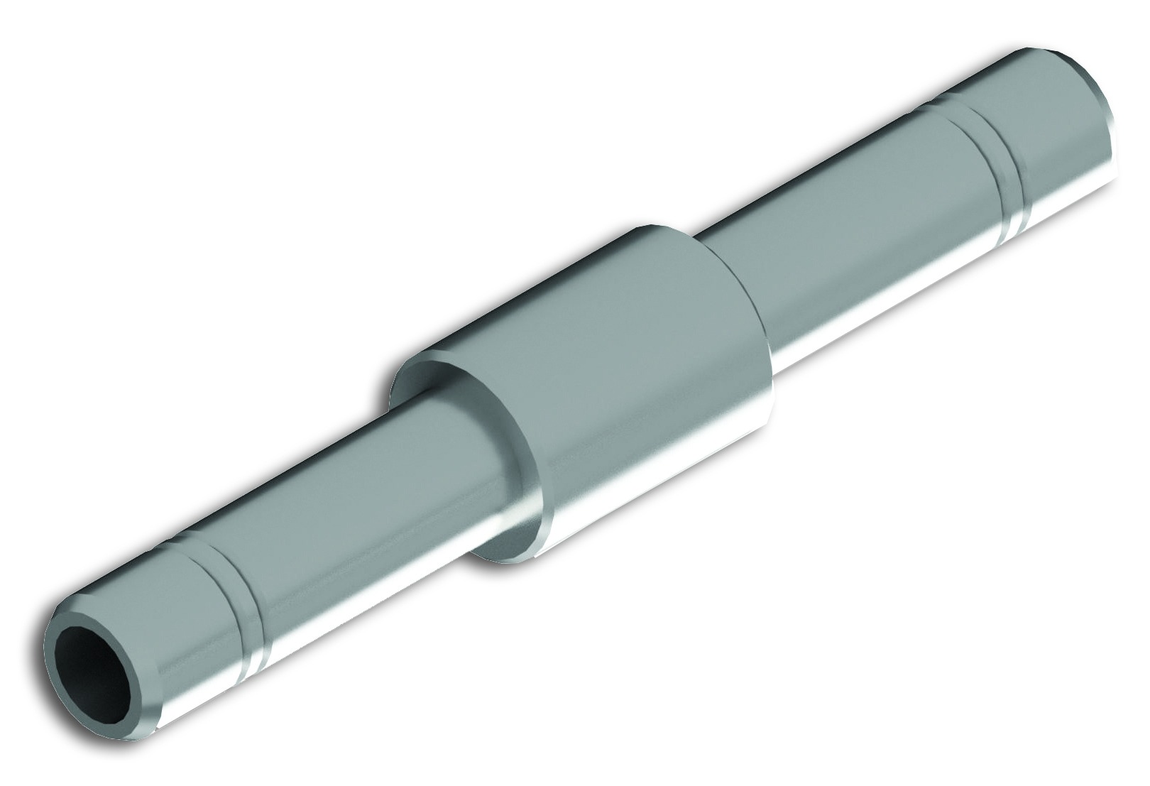 Racor unión espiga conexión tubo Ø6