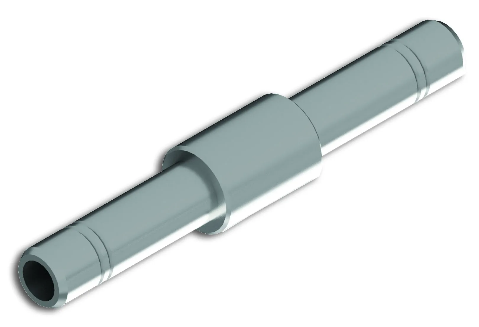 Racor unión espiga conexión tubo Ø6