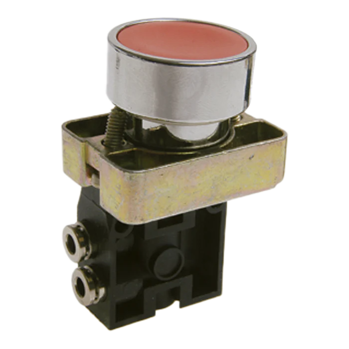 Microválvula 3/2 pulsador digital - muelle negro