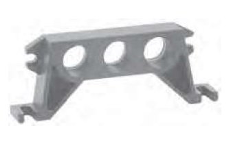 Bloque de entradas talla 1 ISO 5599-1