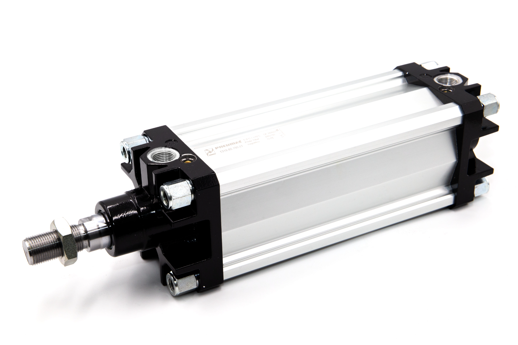 Cilindro Ø40 carrera 100 versión base con vástago cromado magnético y doble efecto