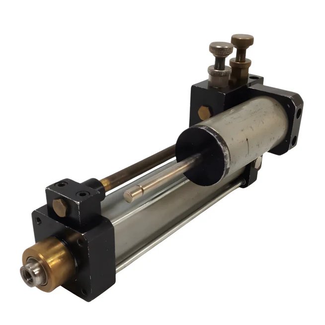 Freno hidráulico Ø40 carrera 100 regulación doble con SKIP y STOP NA