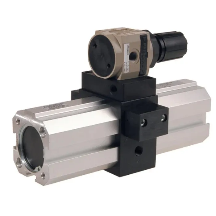 Multiplicador de presión Ø40 con regulador