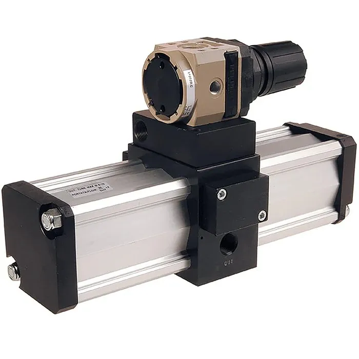 Multiplicador de presión Ø63 con regulador