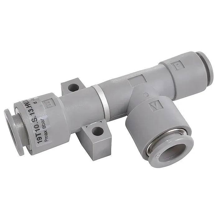 Generador de vacío cilíndrico tubo Ø 10