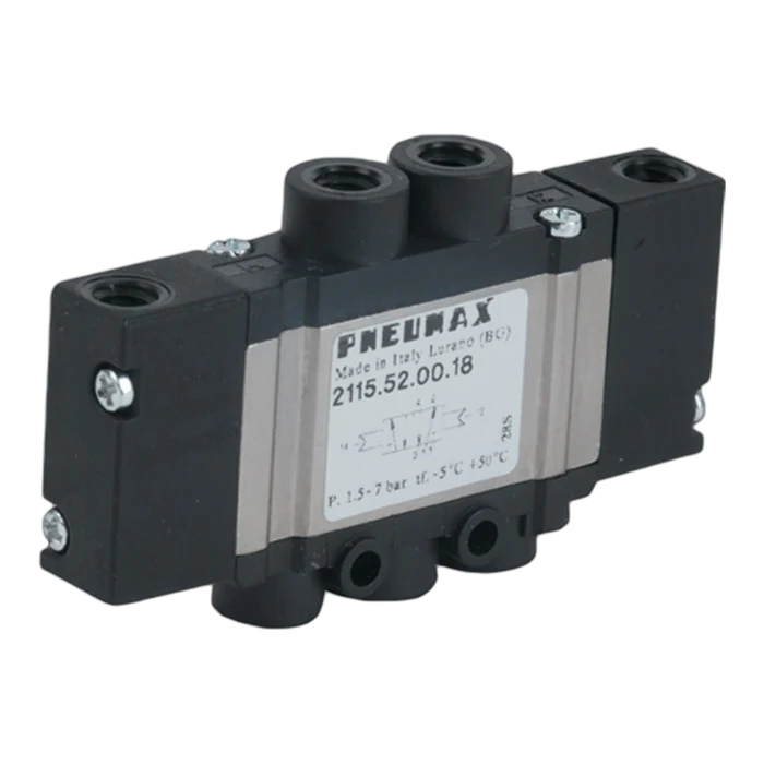 2115.52.00.16
álvula 10 mm LINE 5/2 M5 neumático - diferencial