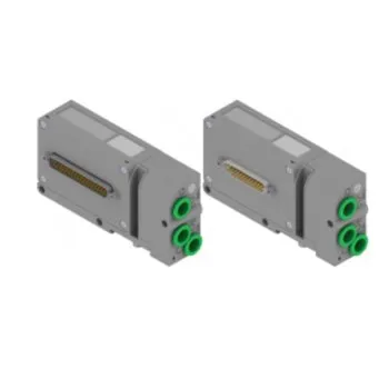 Terminal izquierdo autoalimentado con conector de 25 polos PNP para serie 2200 Optyma32-S