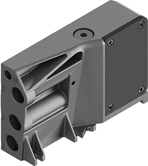 Placa terminal derecha puertos 5, 1 y 3 abiertos ISO 15407-2