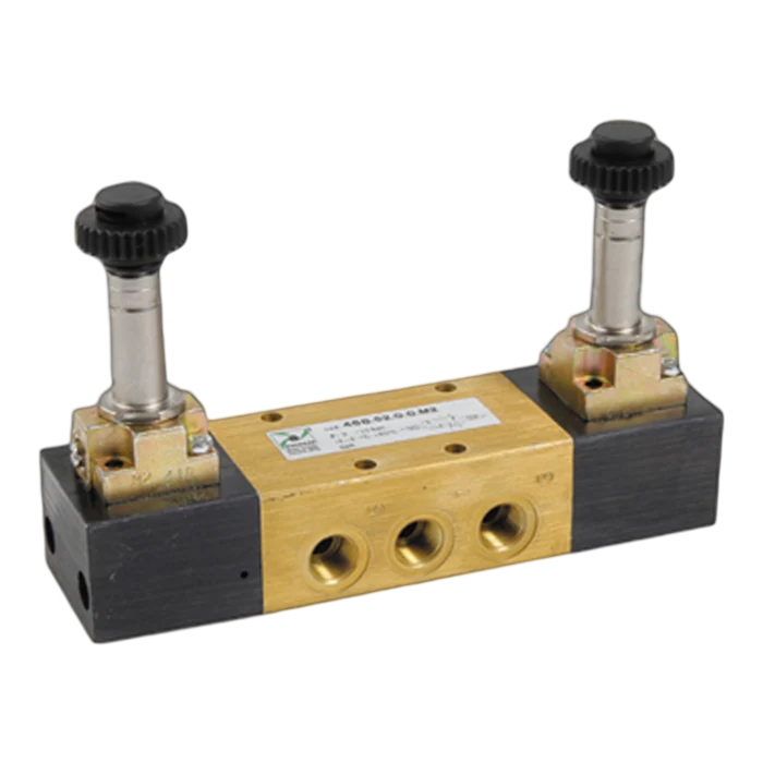 Electroválvula 5/2 G1/4" solenoide - solenoide + M2