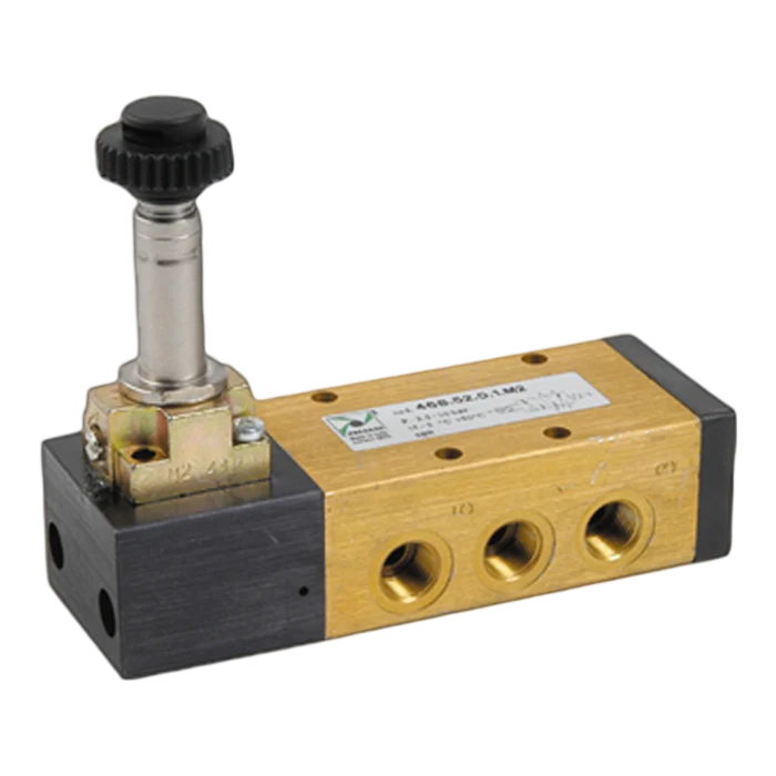 Electroválvula 5/2 G1/4" solenoide - muelle + M2