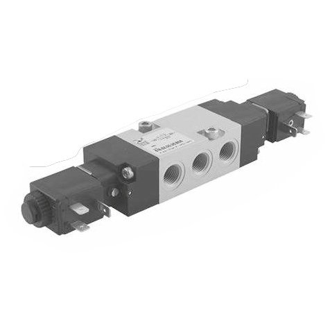 Electroválvula Namur G1/4" 5/2 solenoide - solenoide 24 VDC (2W)