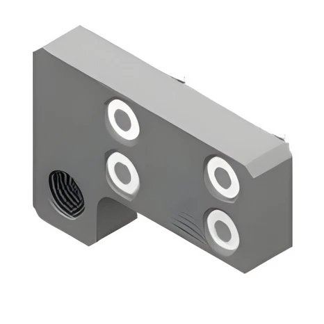 Soporte para amortiguador o tornillo de regulación de carrera posterior Ø16