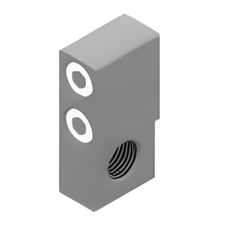 Soporte para amortiguador o tornillo de regulación de carrera anterior Ø16