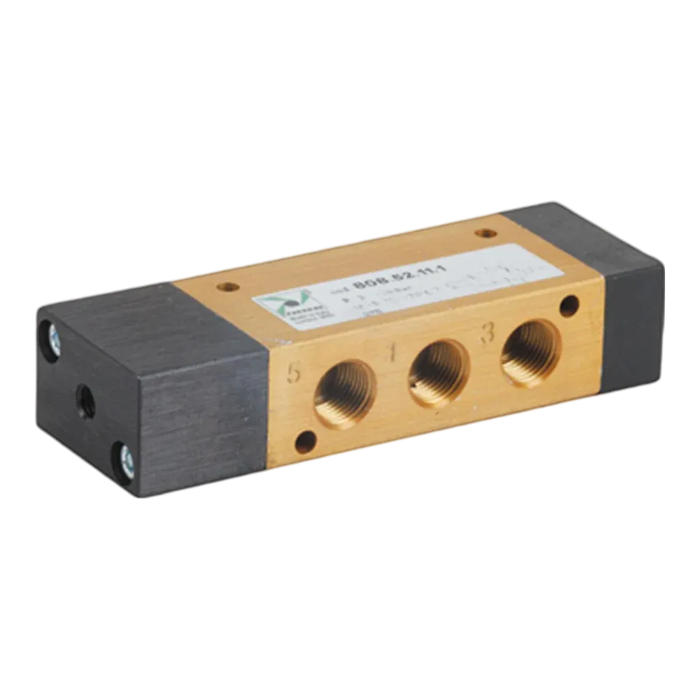 Electroválvula 5/2 G1/8" neumático - solenoide