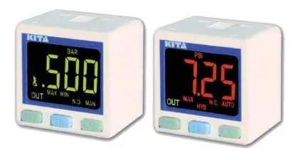 Presostato -1 ÷ 10 bar 2 salidas PNP cable 2 m