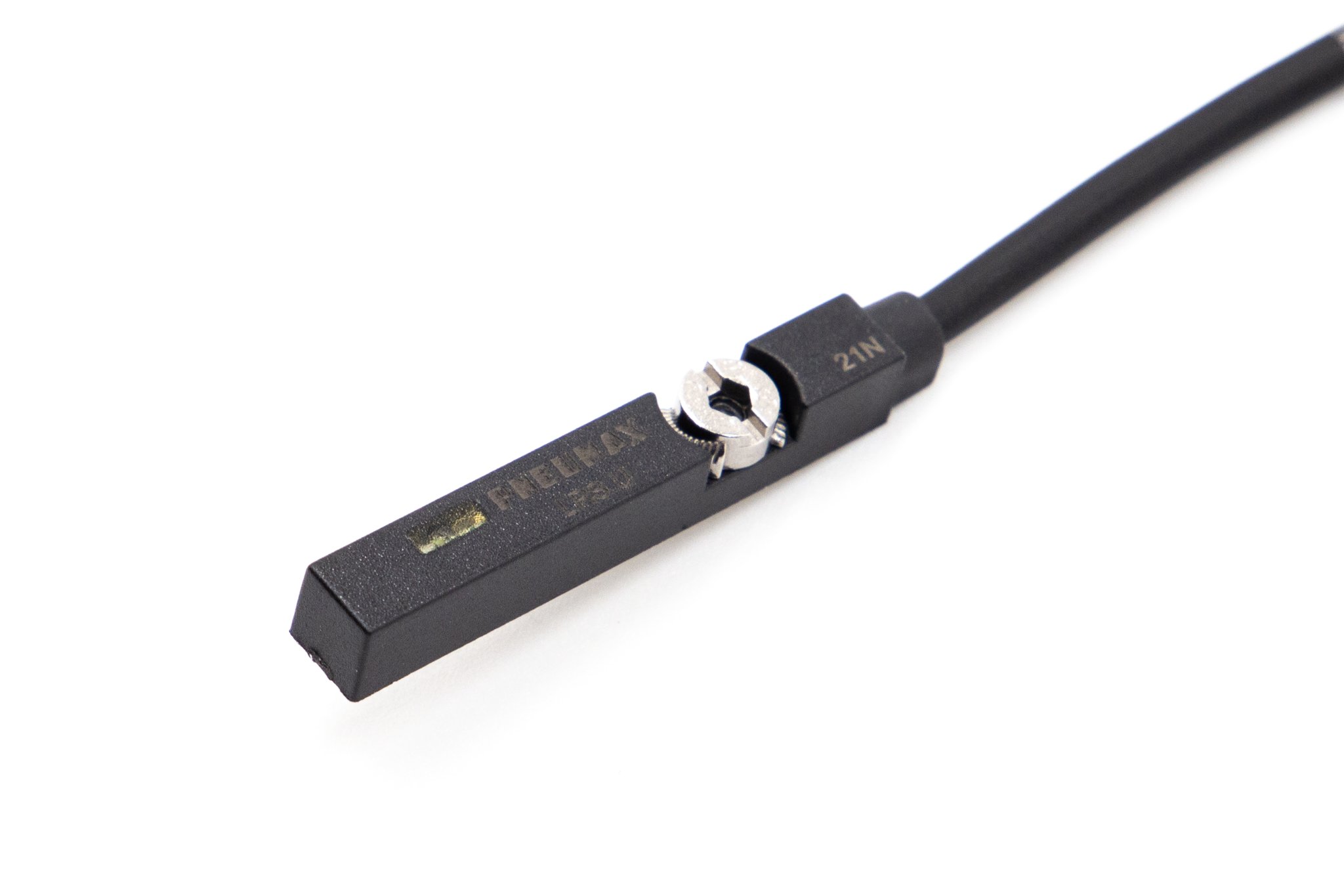 Sensor magnético de ampolla REED PNP con led para cilindros con ranura tipo B, cable de 2,5 m