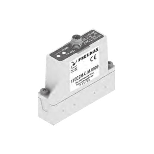 Regulador proporcional en miniatura M8 4P, señal de tensión, rango de presión 0 - 9 bar