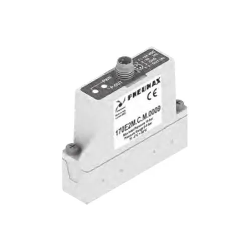 Regulador proporcional en miniatura M8 4P, señal de tensión, rango de presión 0 - 9 bar