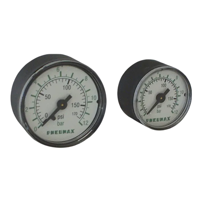 Manómetro 1/8" NPT de acero inoxidable 316 0 - 4 bar