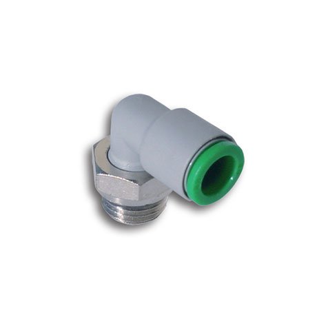 Codo tubo Ø10 rosca paralela G1/2"