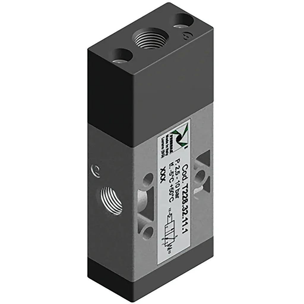 Válvula 5/2 G1/4" neumático - muelle