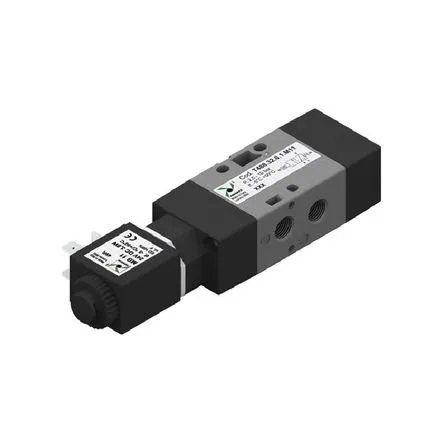 Electroválvula 5/2 G1/8" solenoide - muelle sin bobina