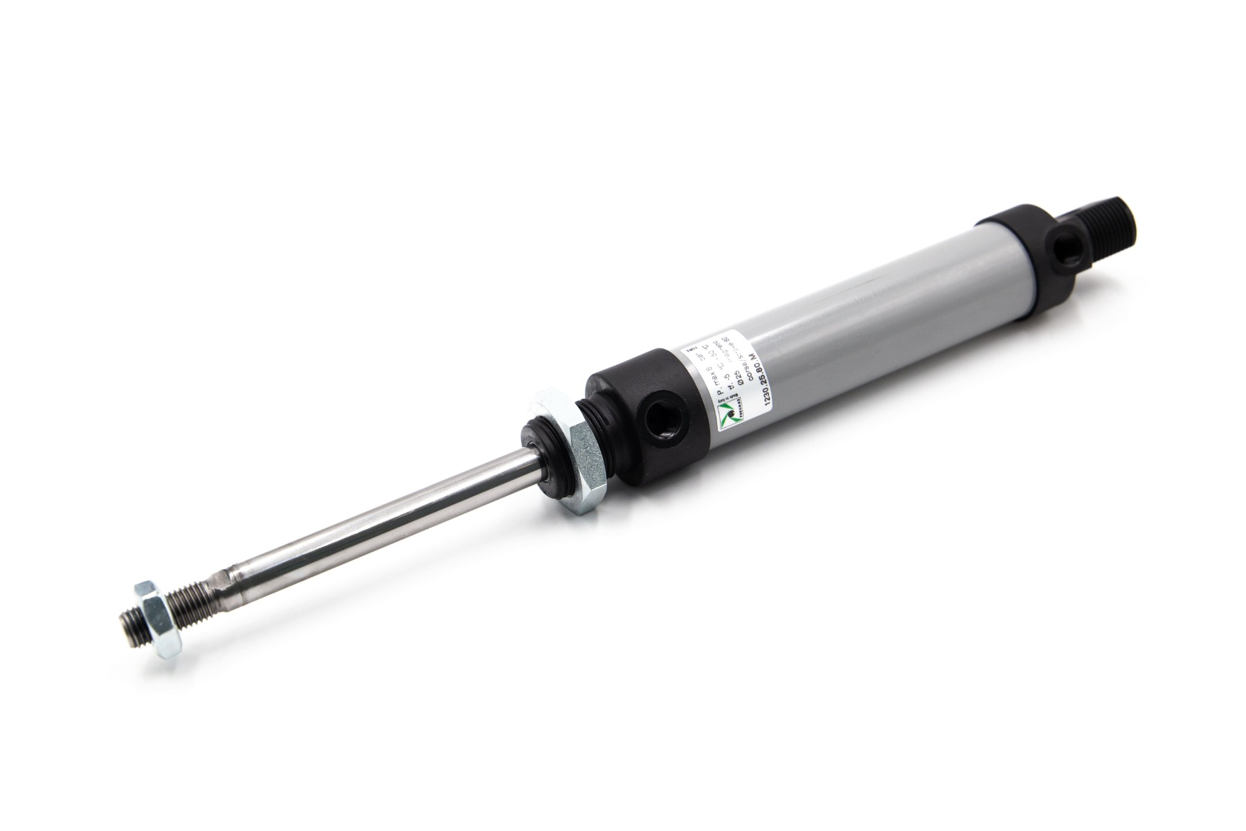 Microcilindro TECNO-MIR Ø25 carrera 25 magnético y doble efecto